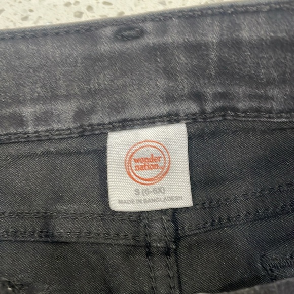 Wonder Nation girls Blue and Black Denim Mini Skirts size 6/6X - Picture 6 of 10